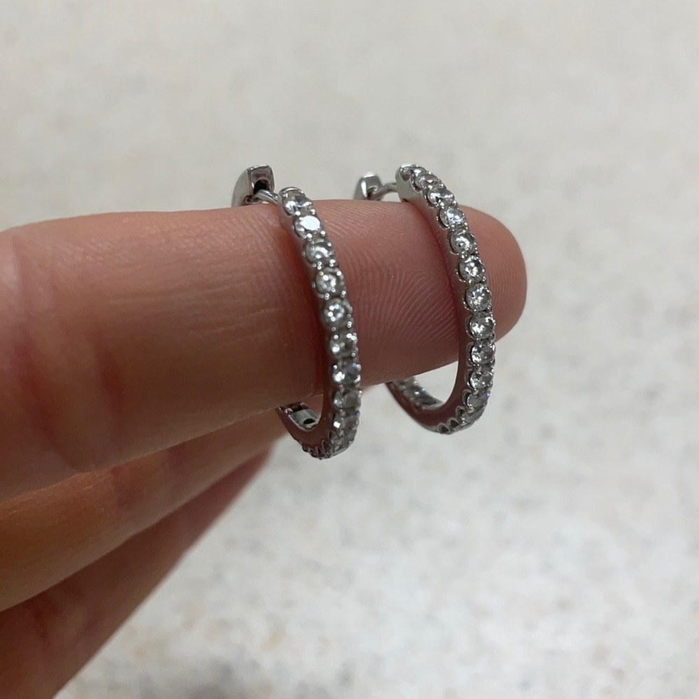 Lafonn Small Hoop Earrings